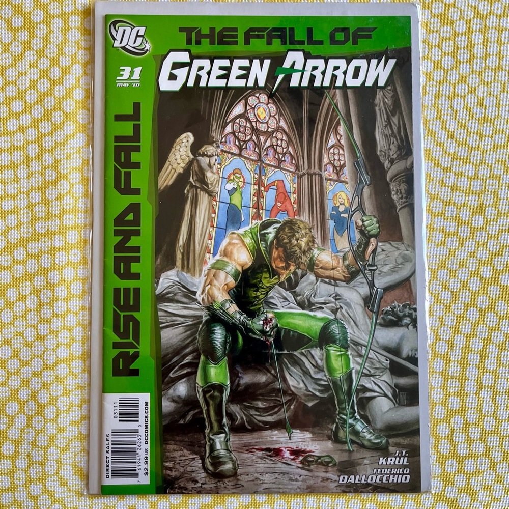 2010 The Fall of Green Arrow #31 DC Comic Book
